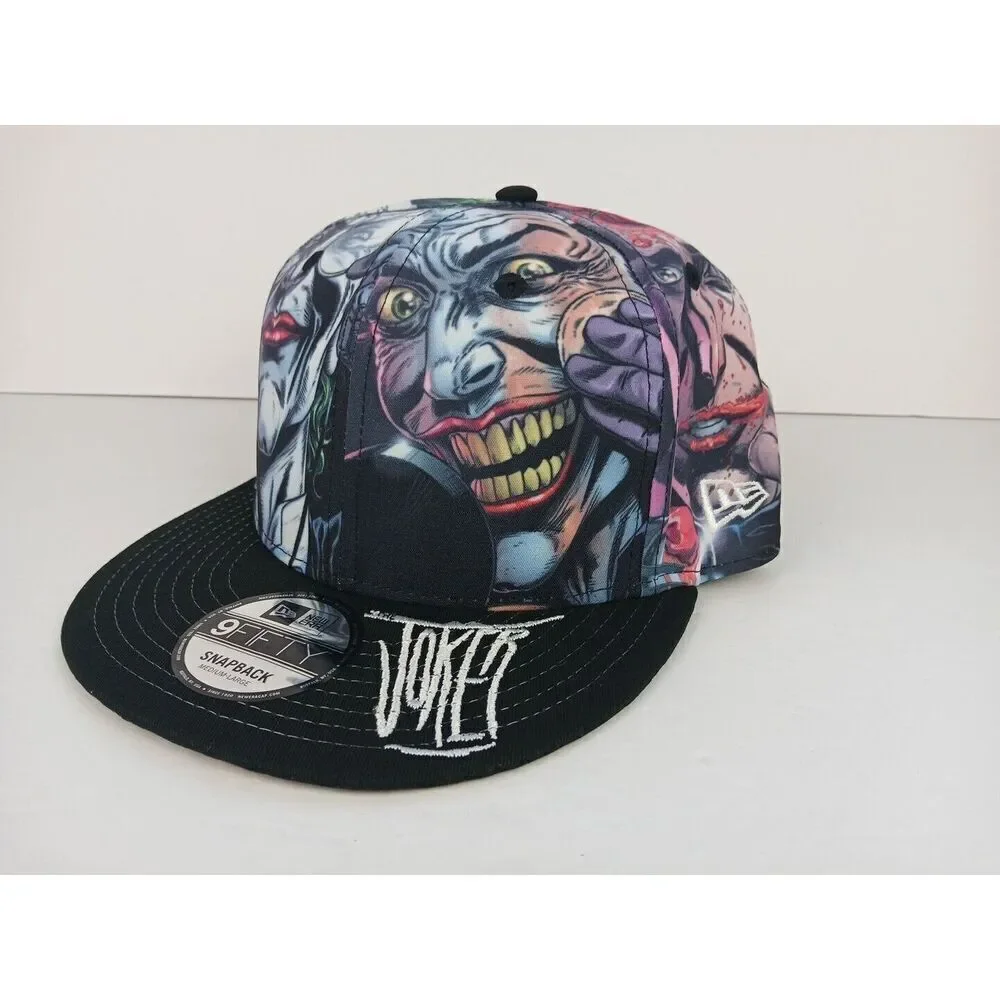 New Era Exclusive Batman The Joker All Over Print 9Fifty SnapBack Adjustable New - Picture 1 of 16
